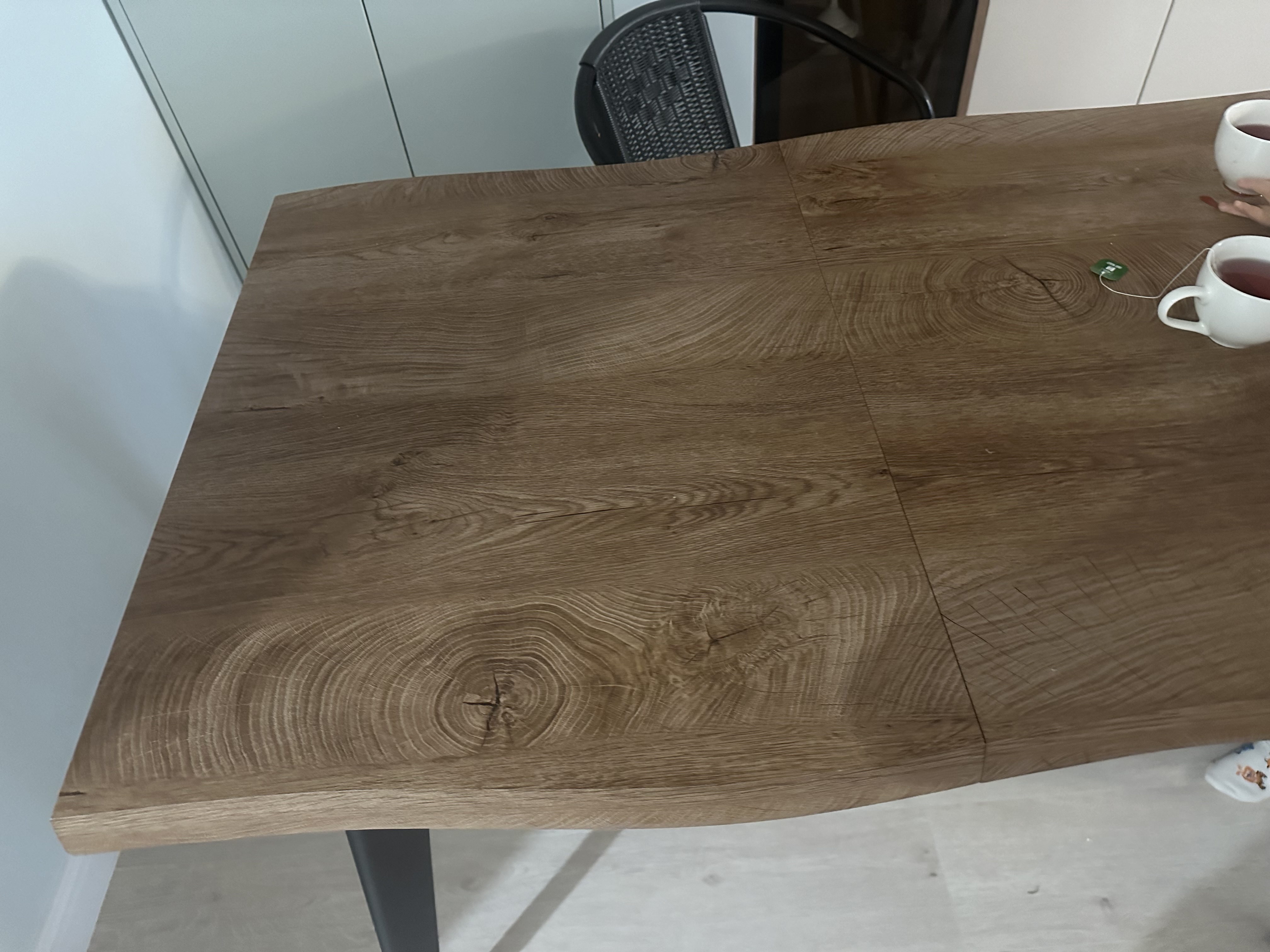 Masă extensibilă Dickson 120-180 cm fotografie client Marinela