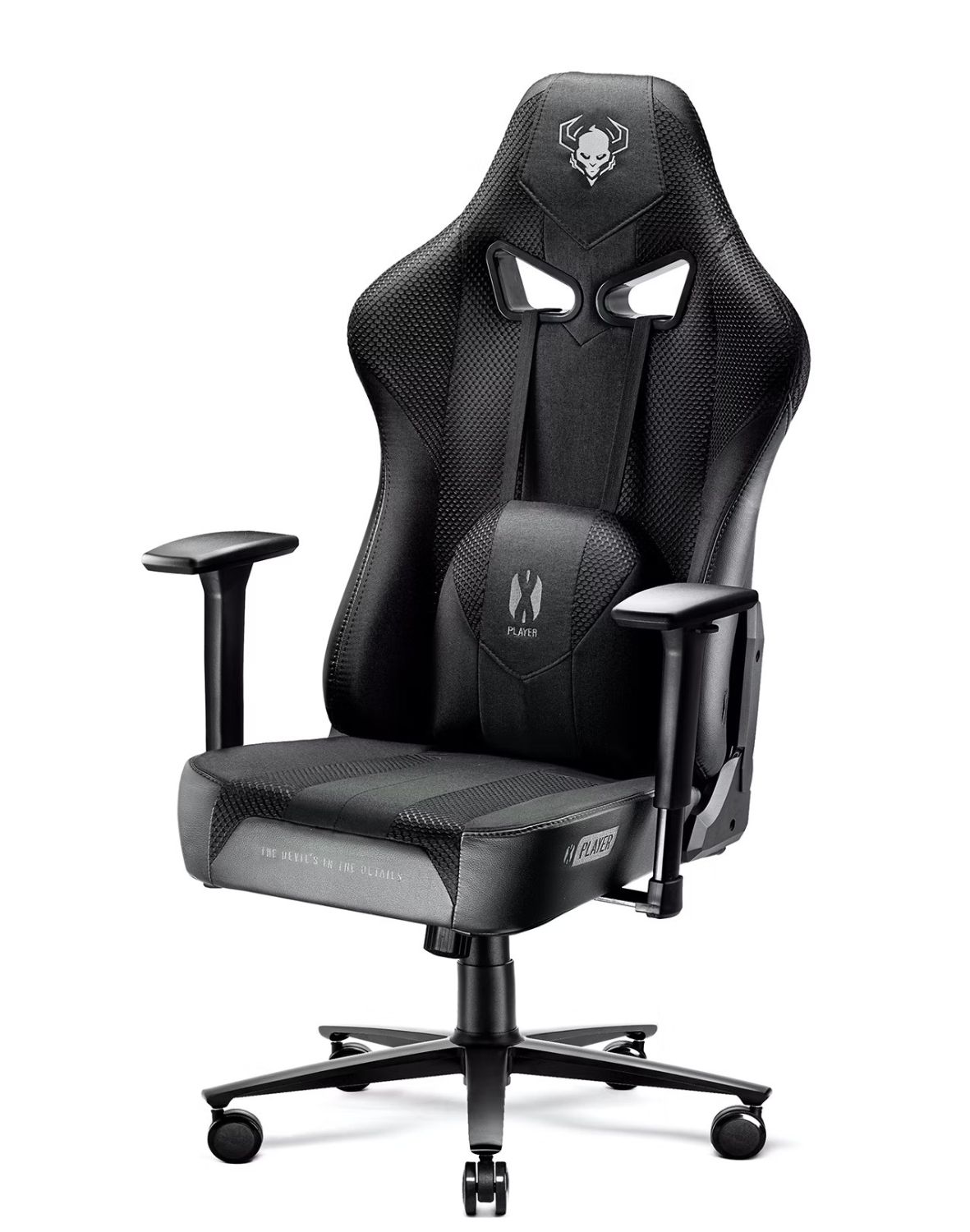 Fotel dla gracza Diablo X-Player Czarno-czarny