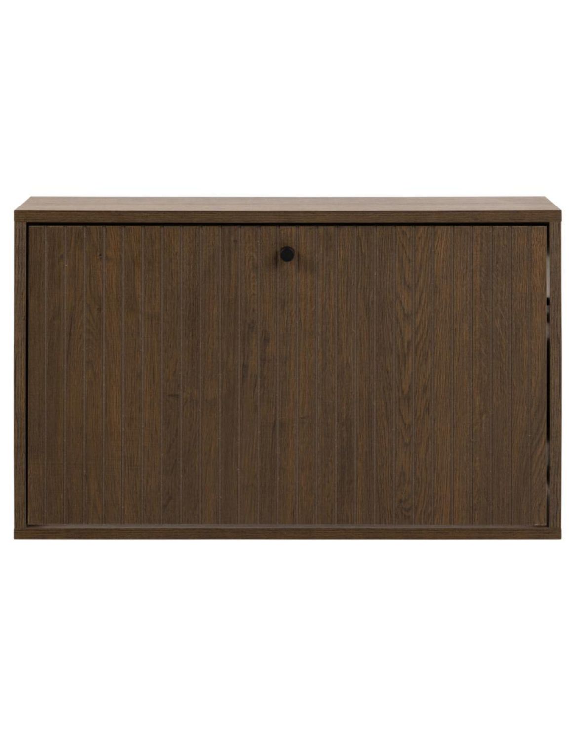 wisząca szafka na buty albany, ciemny dąb (05863)