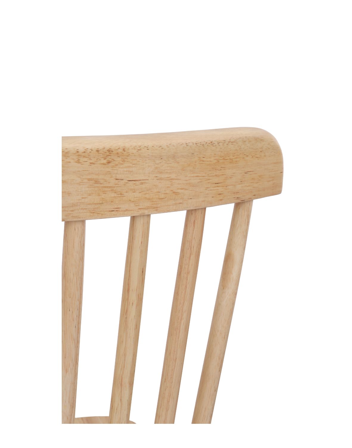 krzesło albero light z litego drewna kauczukowego