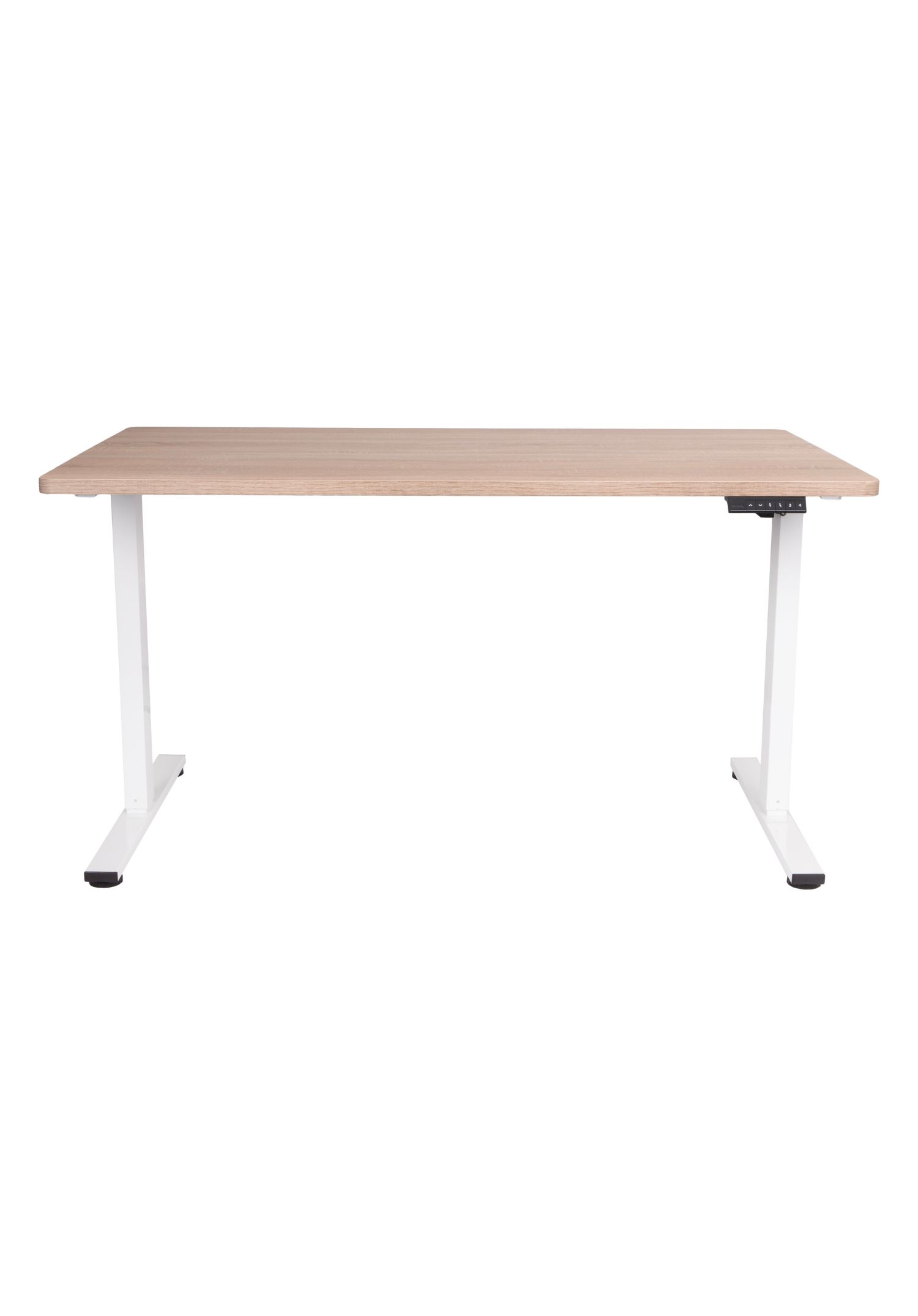 biurko z regulacja wysokosci alto 100 white 140 cm