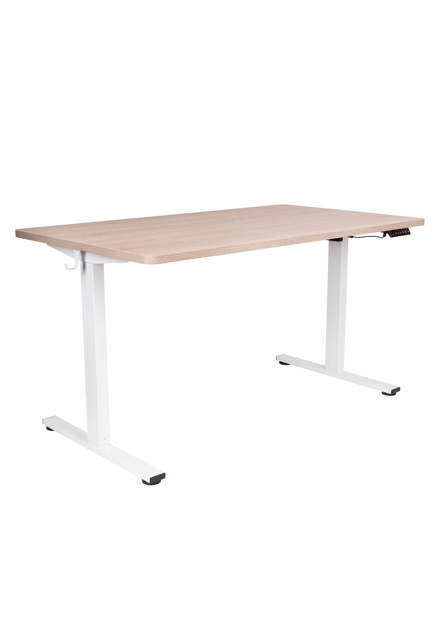 biurko z regulacja wysokosci alto 100 white 140 cm