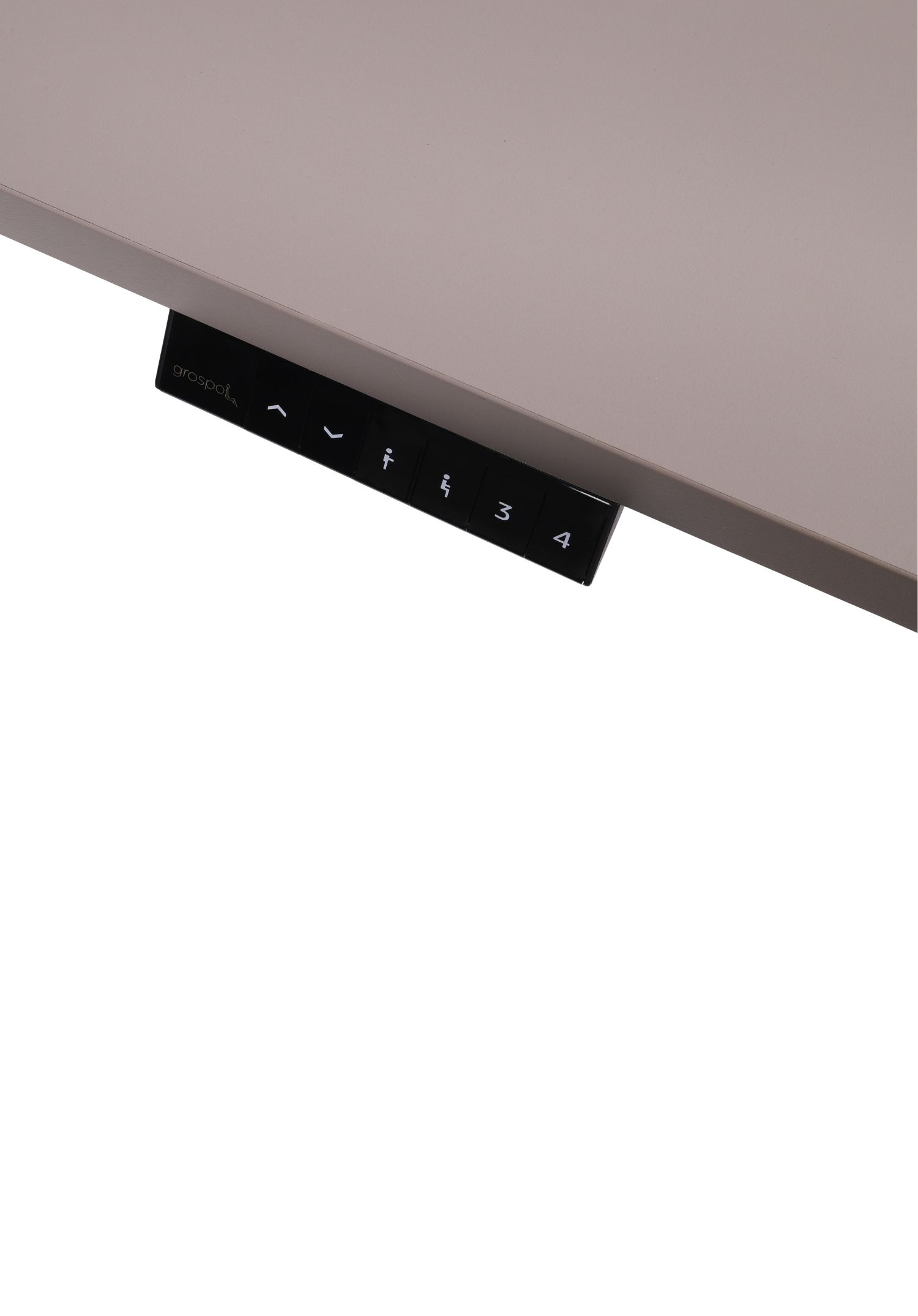 biurko z regulacja wysokosci alto 100 white 160 cm