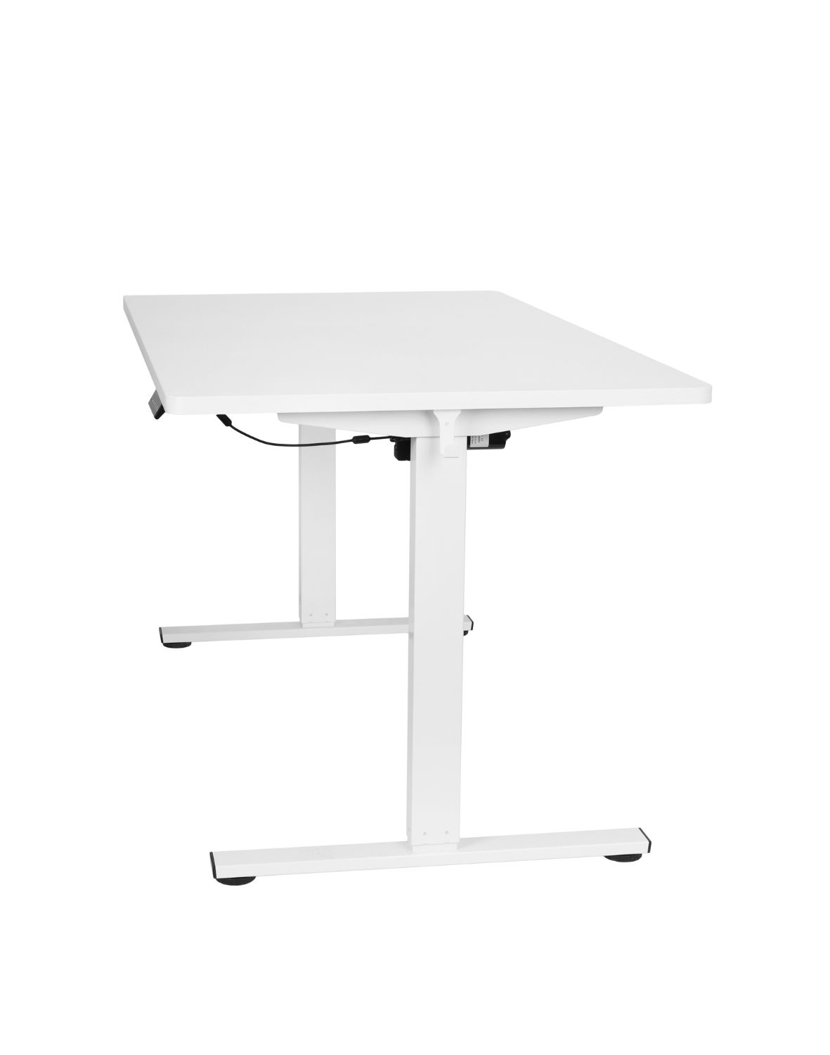 biurko z regulacja wysokosci alto 100 white 160 cm