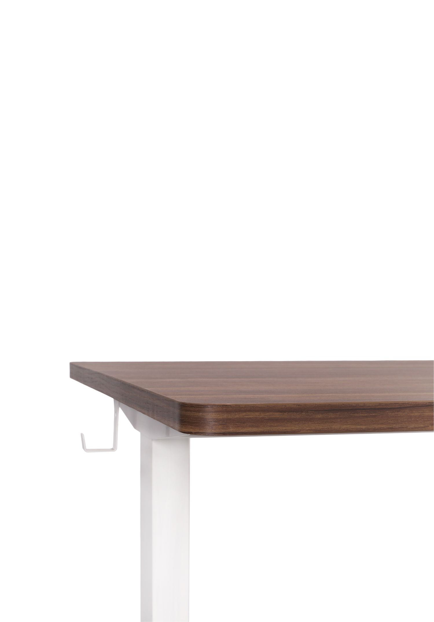 biurko z regulacja wysokosci alto 100 white 120 cm