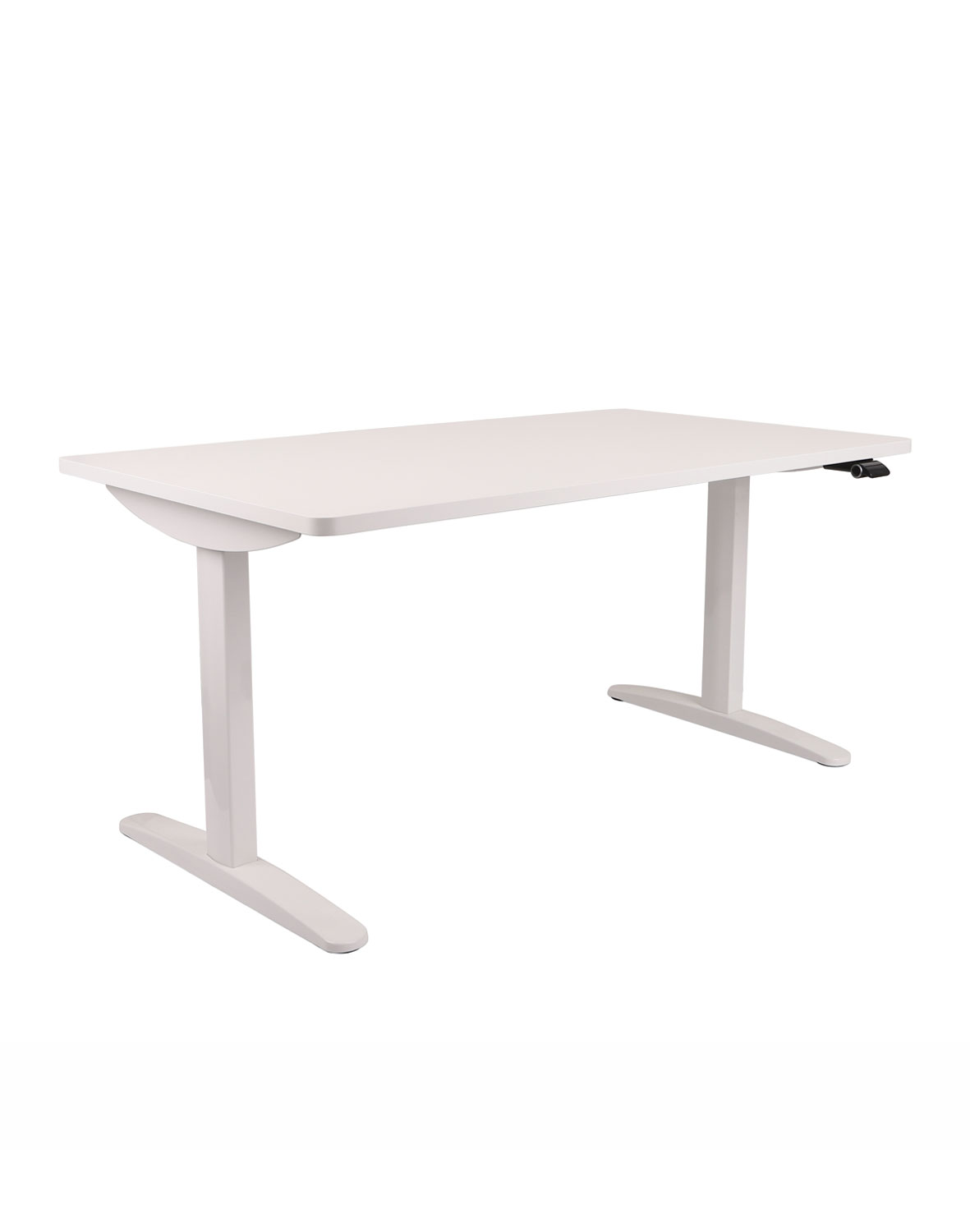 Biurko regulowane Alto 102 White - niestandardowe wymiary