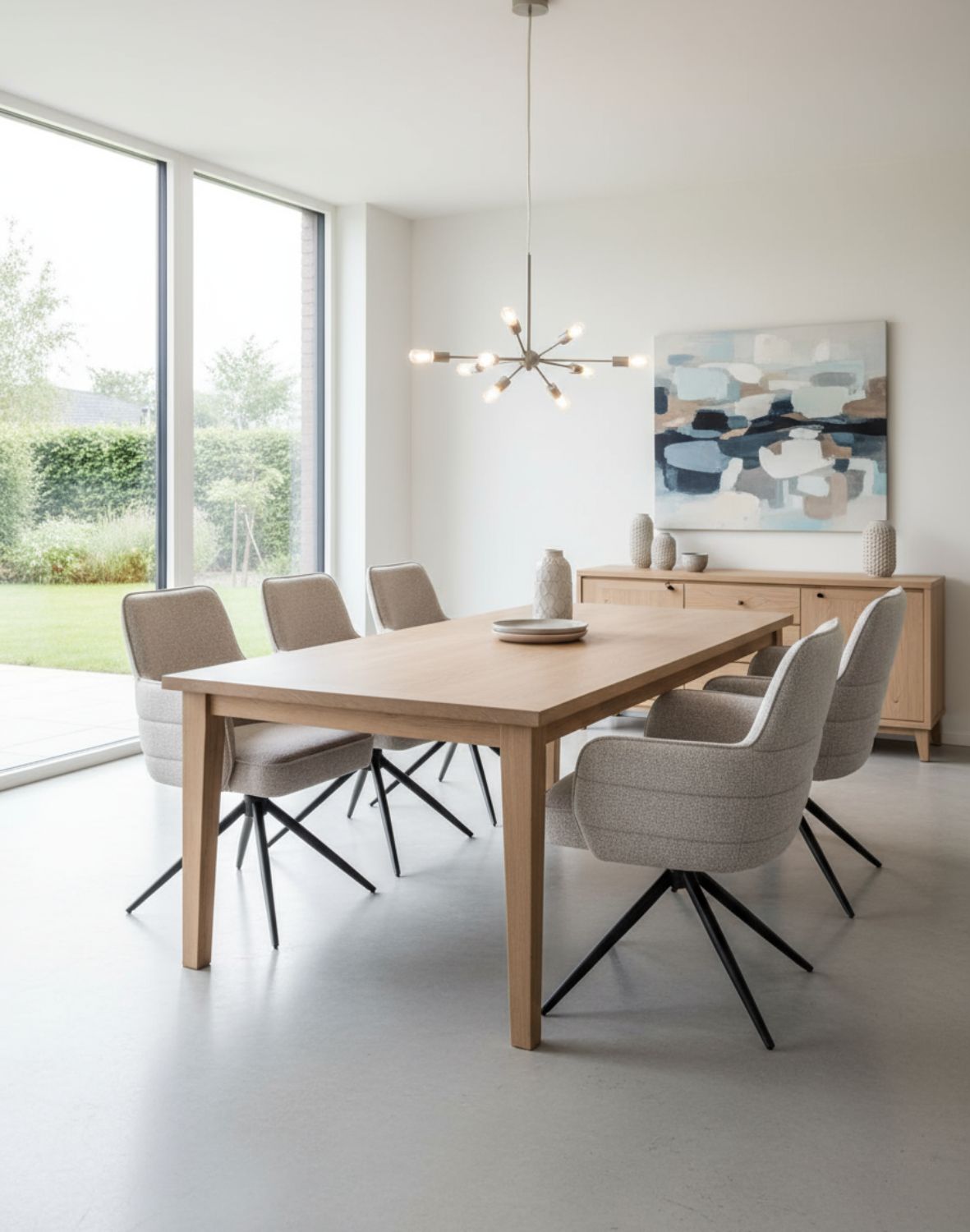 krzesło obrotowe do jadalni apollo, beżowe