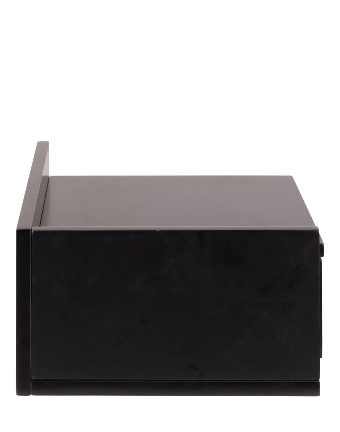 szafka nocna wisząca ashlan, czarna (05879)