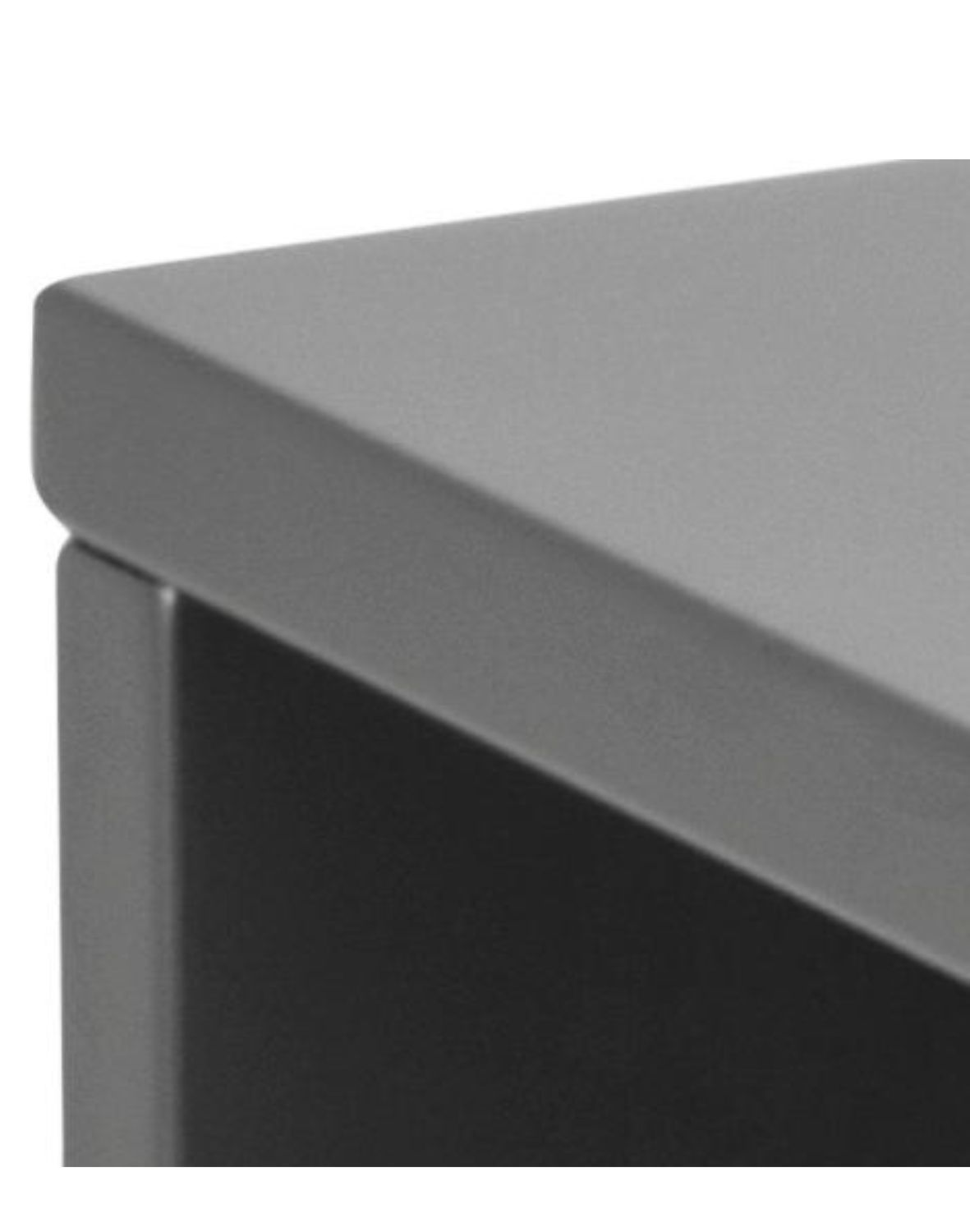 szafka nocna wisząca ashlan, szara (07182)