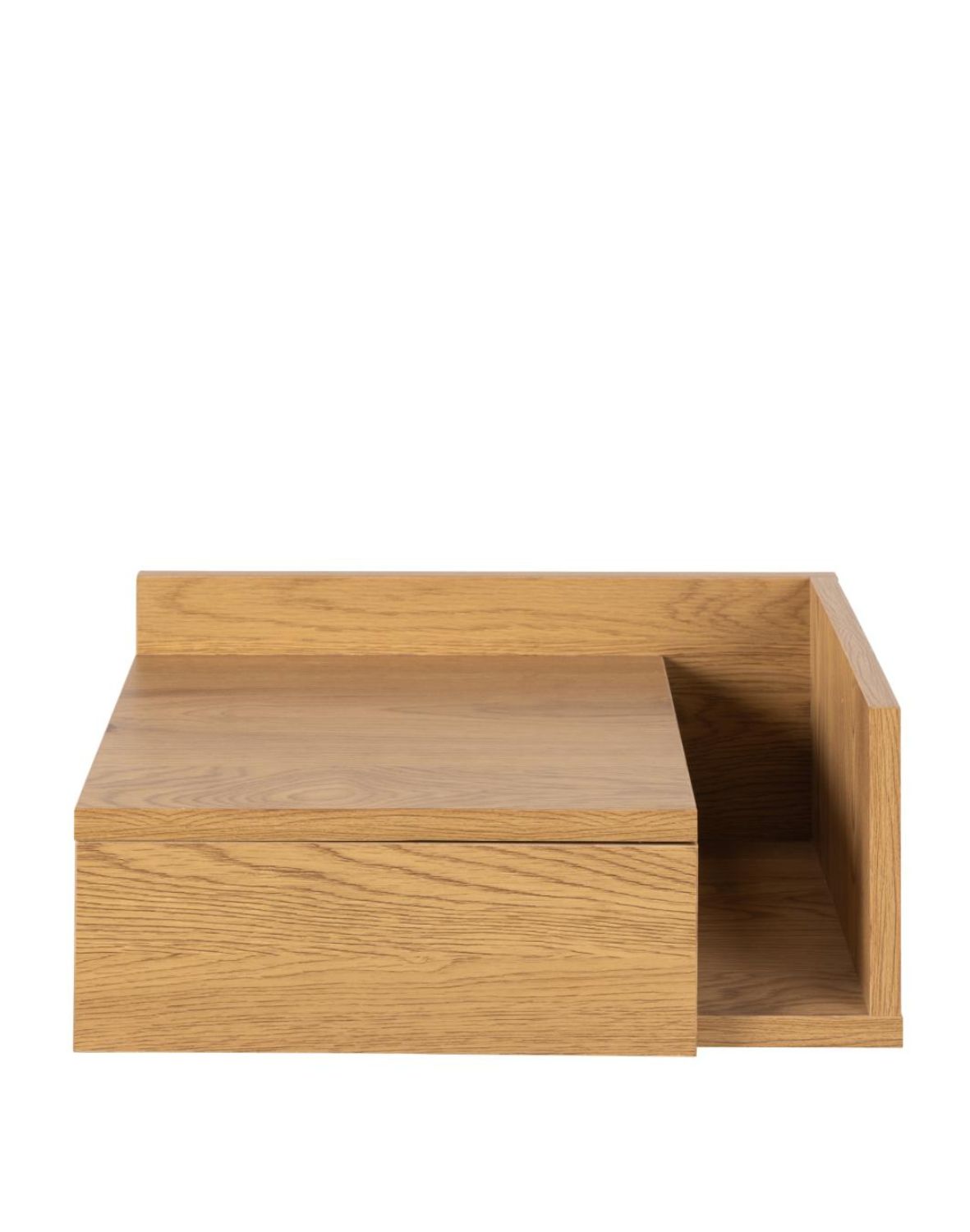 szafka nocna wisząca ashlan, dziki dąb (07313)