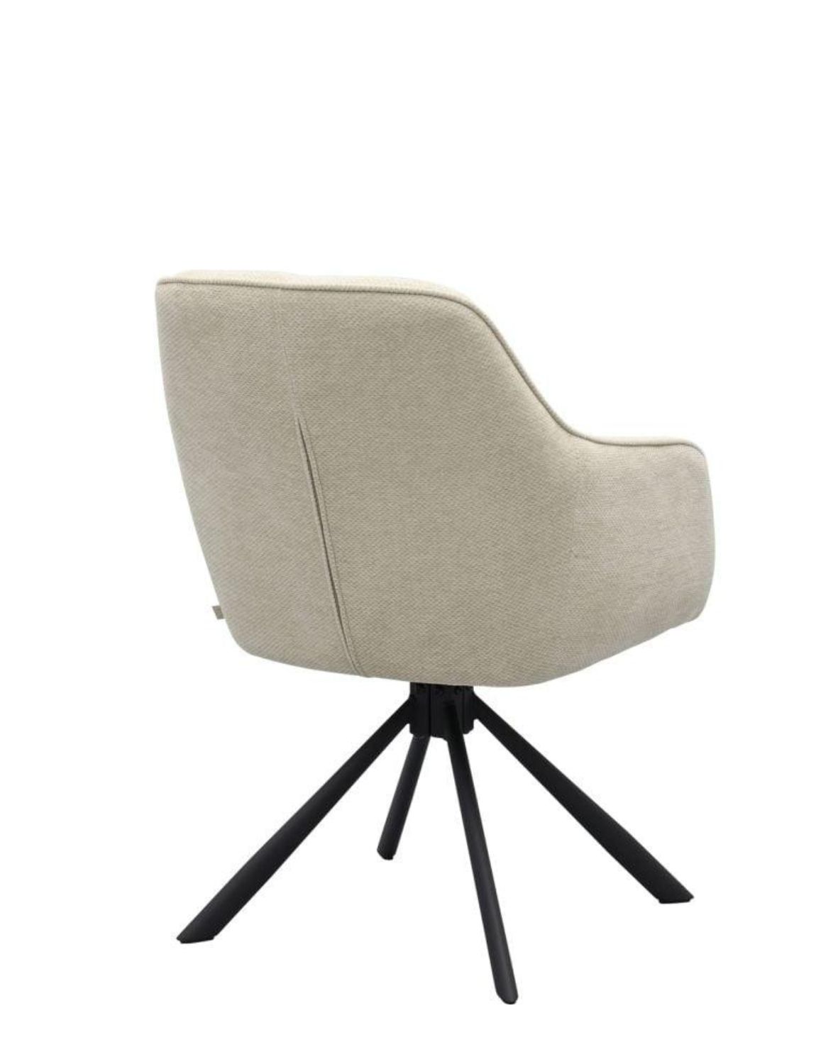 krzesło obrotowe do jadalni avola, chenille beżowe (51140007)