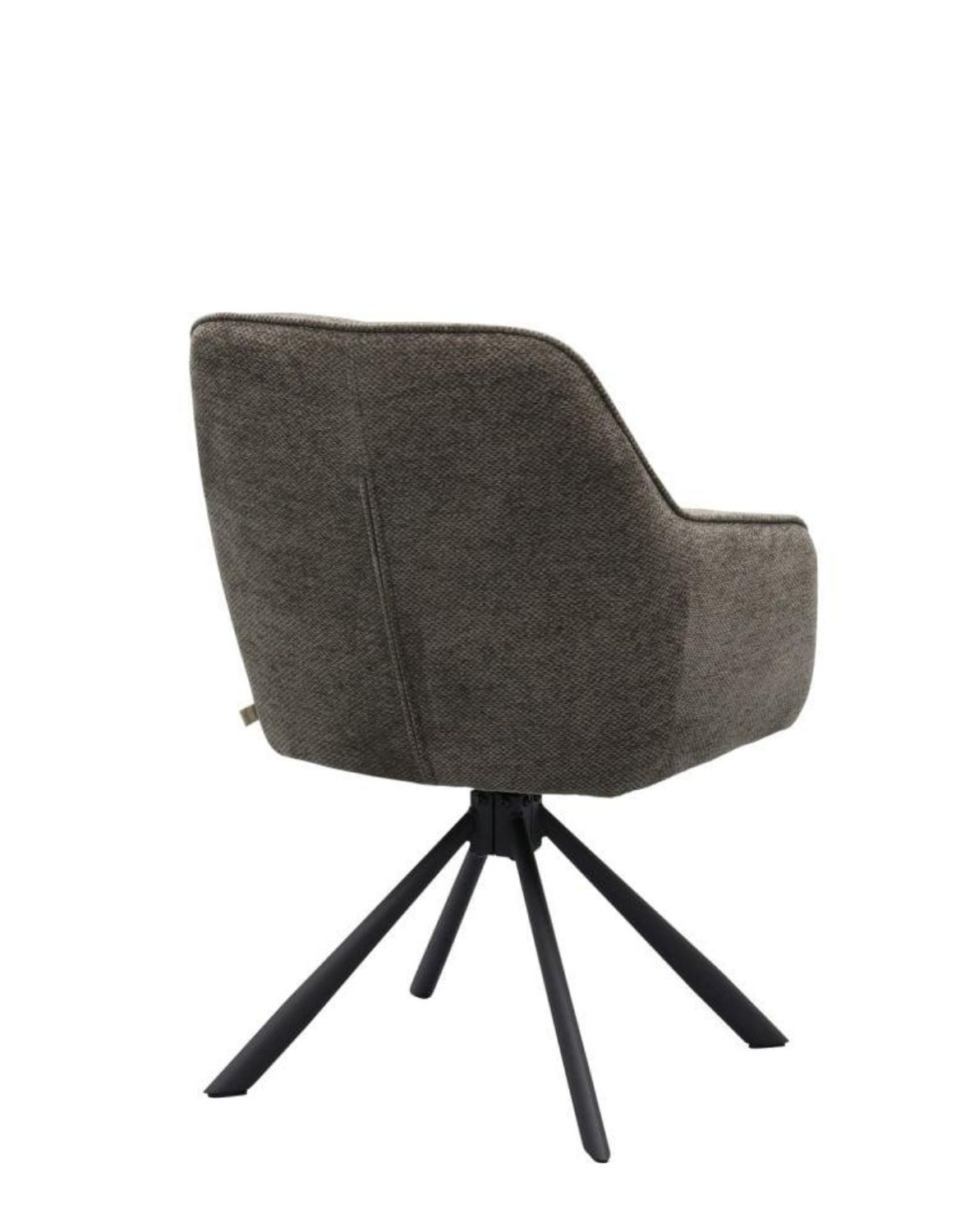 krzesło obrotowe do jadalni avola, chenille grafitowe (51140006)
