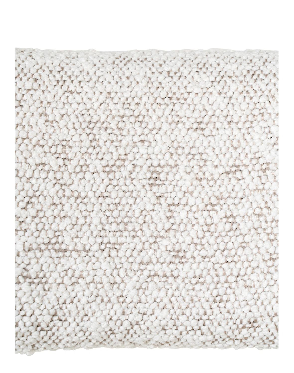 krzesło do jadalni badalona, bouclé, białe