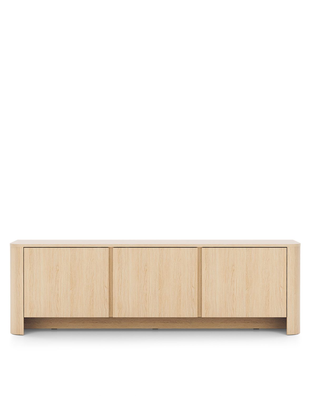 szafka pod telewizor bari rtv168 ze złotą listwą, dąb vicenza