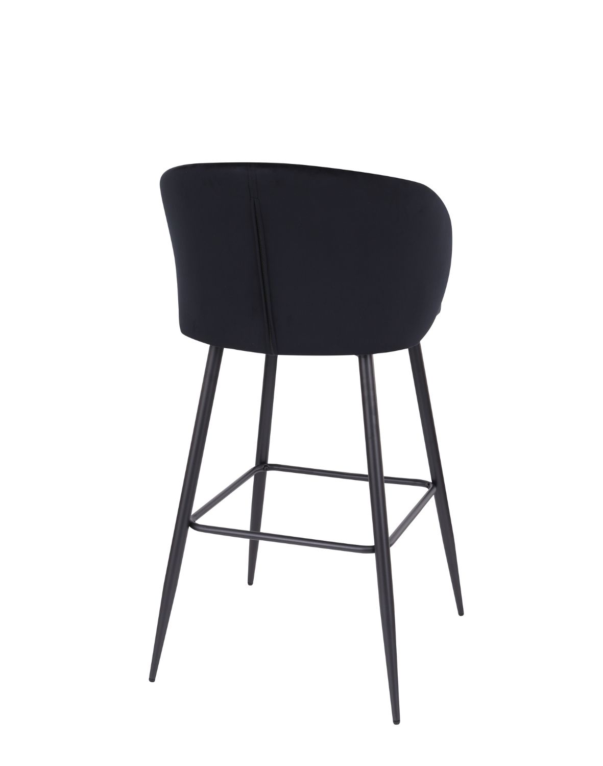 hoker do kuchni ganta black, czarny welwet, glamour