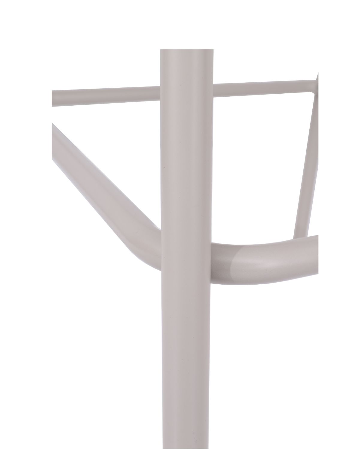 hoker do kuchni z podnóżkiem livia, szary/kaszmir