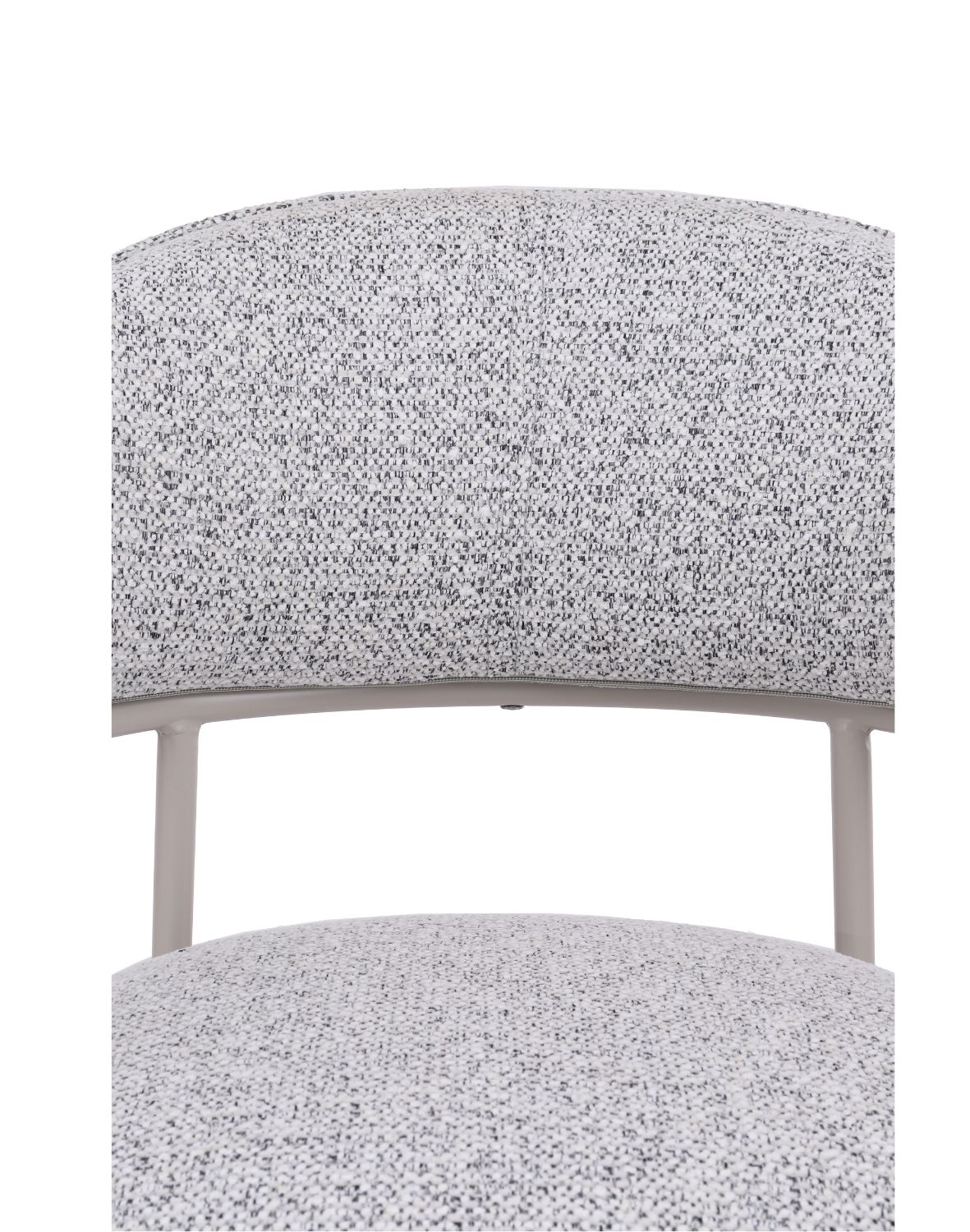 hoker do kuchni z podnóżkiem livia, szary/kaszmir