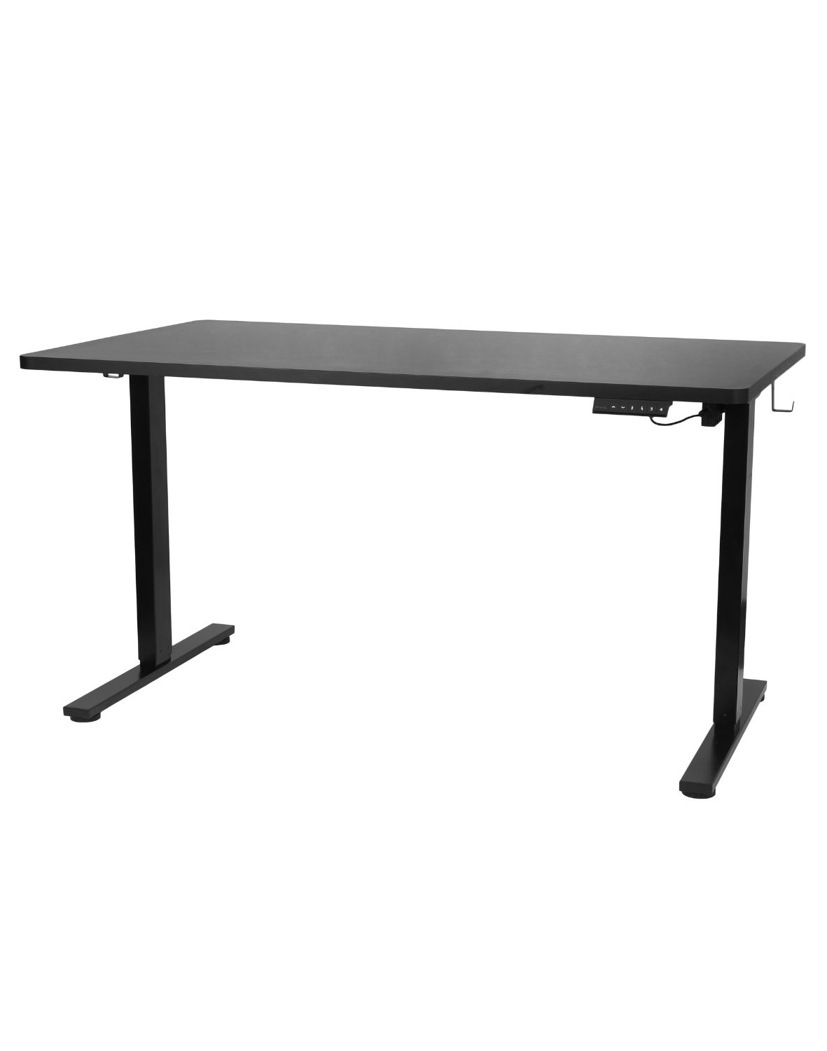 biurko z regulacja wysokosci alto 100 black 160 cm