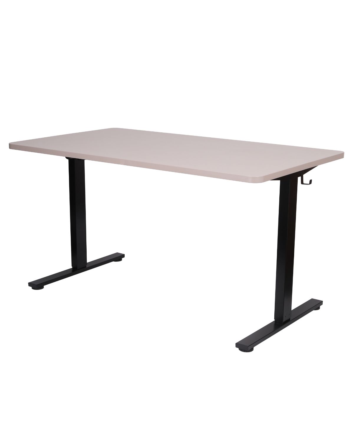 biurko z regulacja wysokosci alto 100 black 160 cm