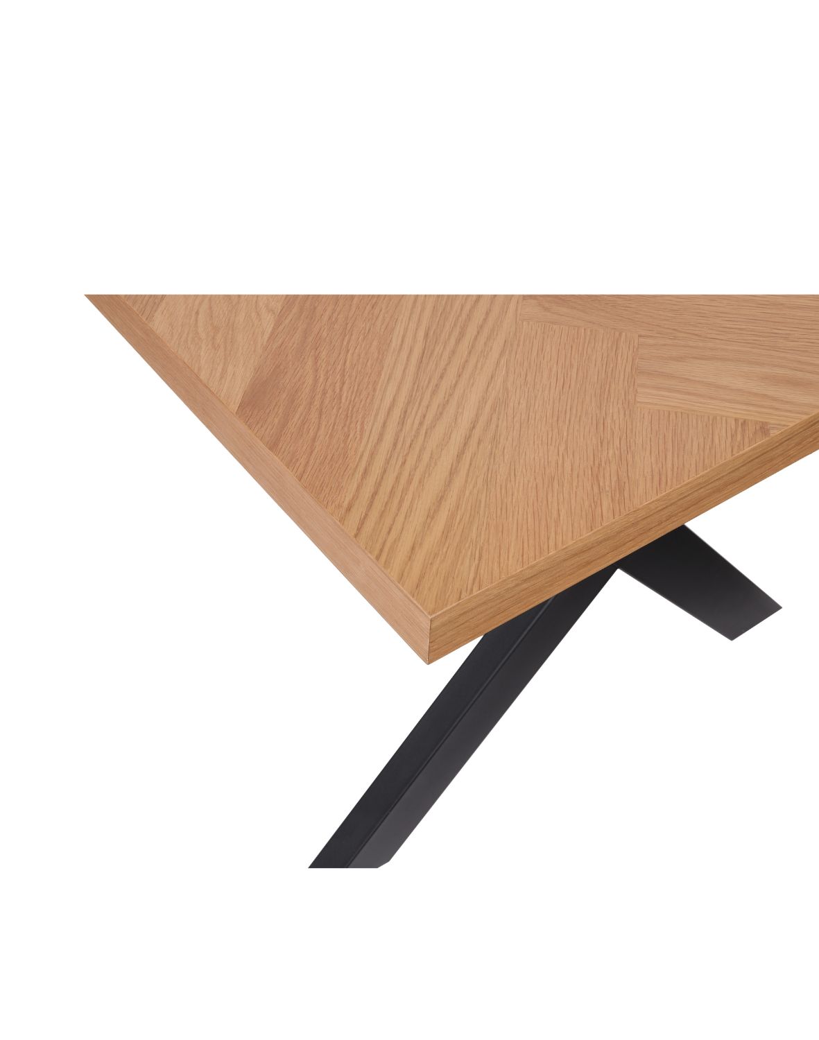 stół bjorn (nat 180 cm), naturalny dąb, jodełka