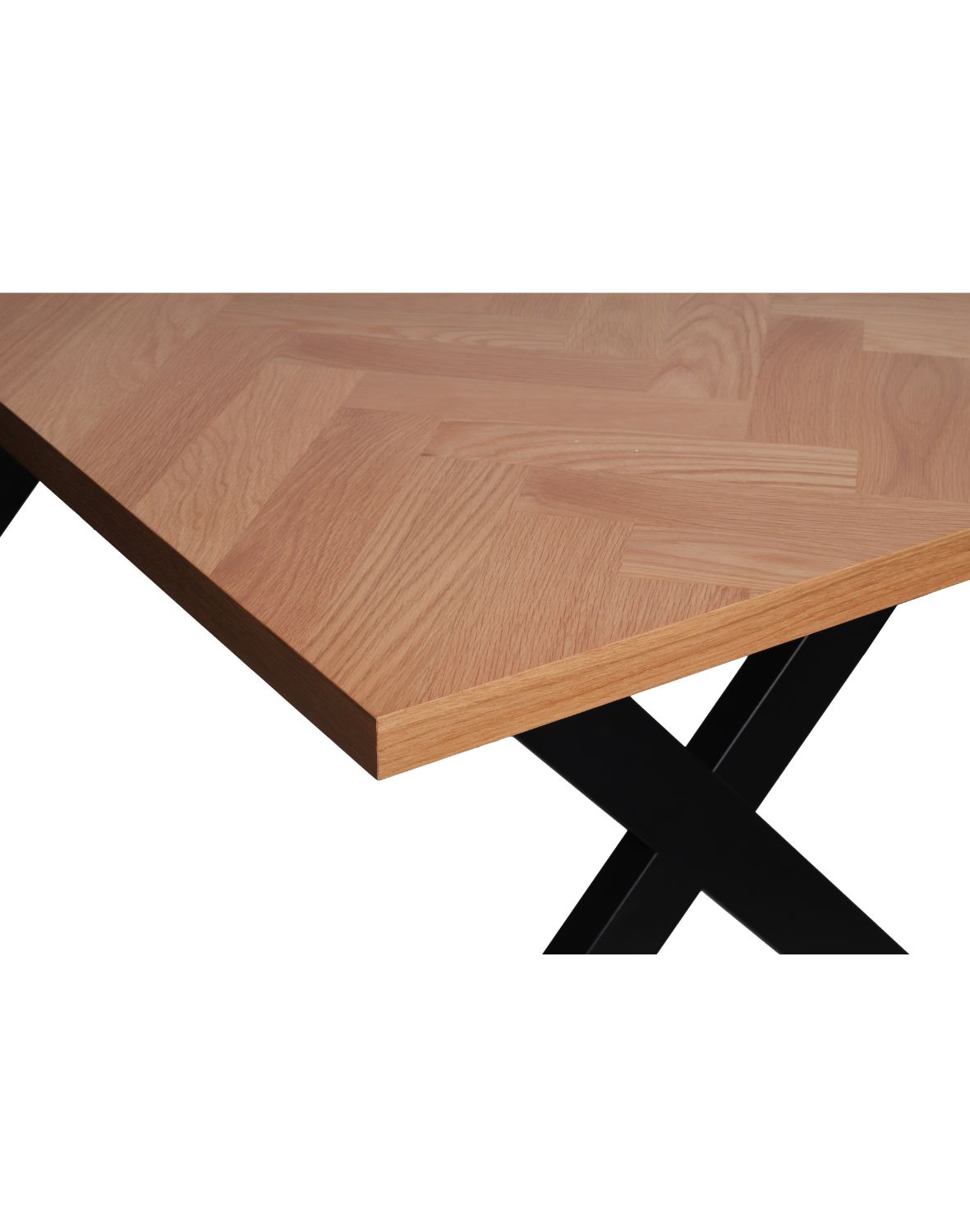 stół bjorn (nat 180 cm), naturalny dąb, jodełka