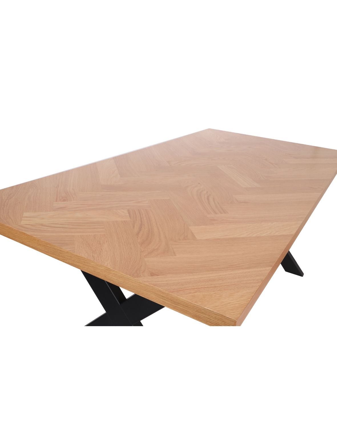 stół bjorn (nat 180 cm), naturalny dąb, jodełka