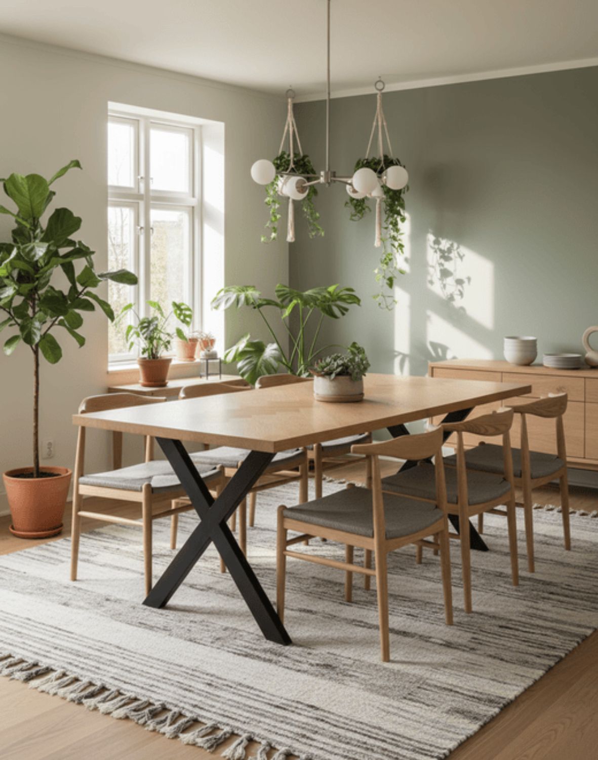 stół bjorn (nat 180 cm), naturalny dąb, jodełka