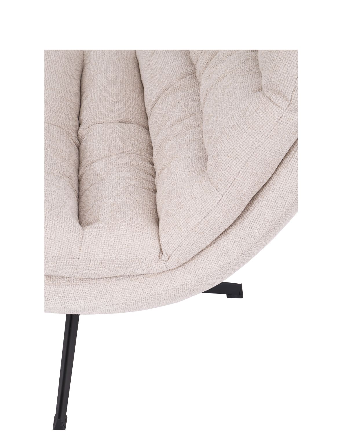 fotel obrotowy calvio, komfort i nowoczesna forma, jasnobeżowy