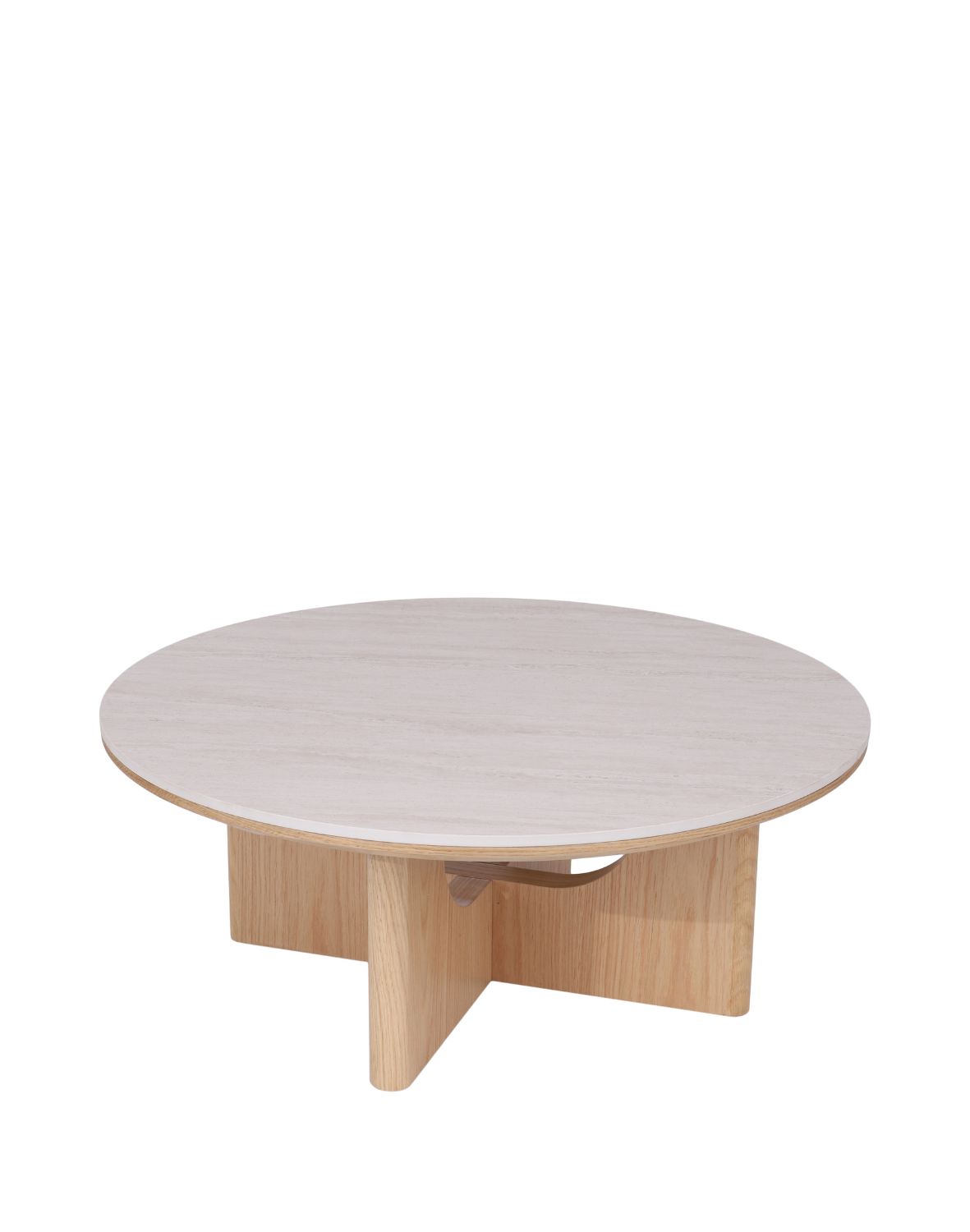 stolik kawowy calypso, dąb naturalny, blat ceramiczny