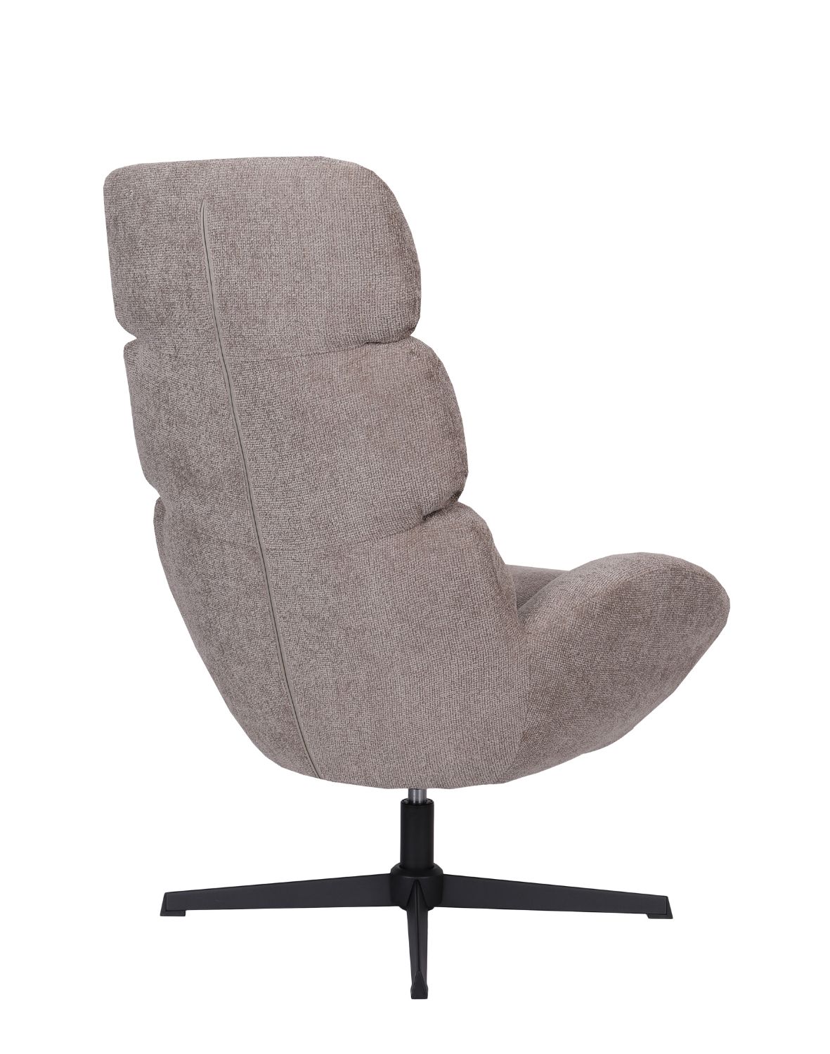 fotel obrotowy cloud z wysokim oparciem, ciemnobeżowy (fs80)