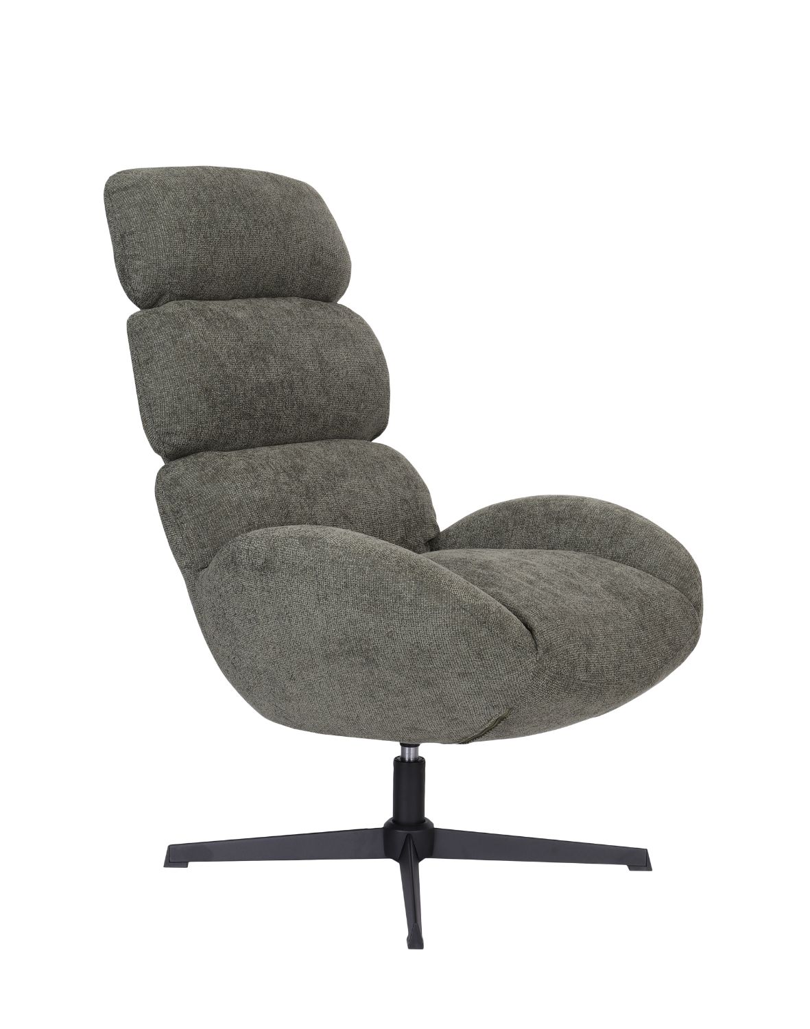 fotel obrotowy Cloud z wysokim oparciem, zielony (fs80)