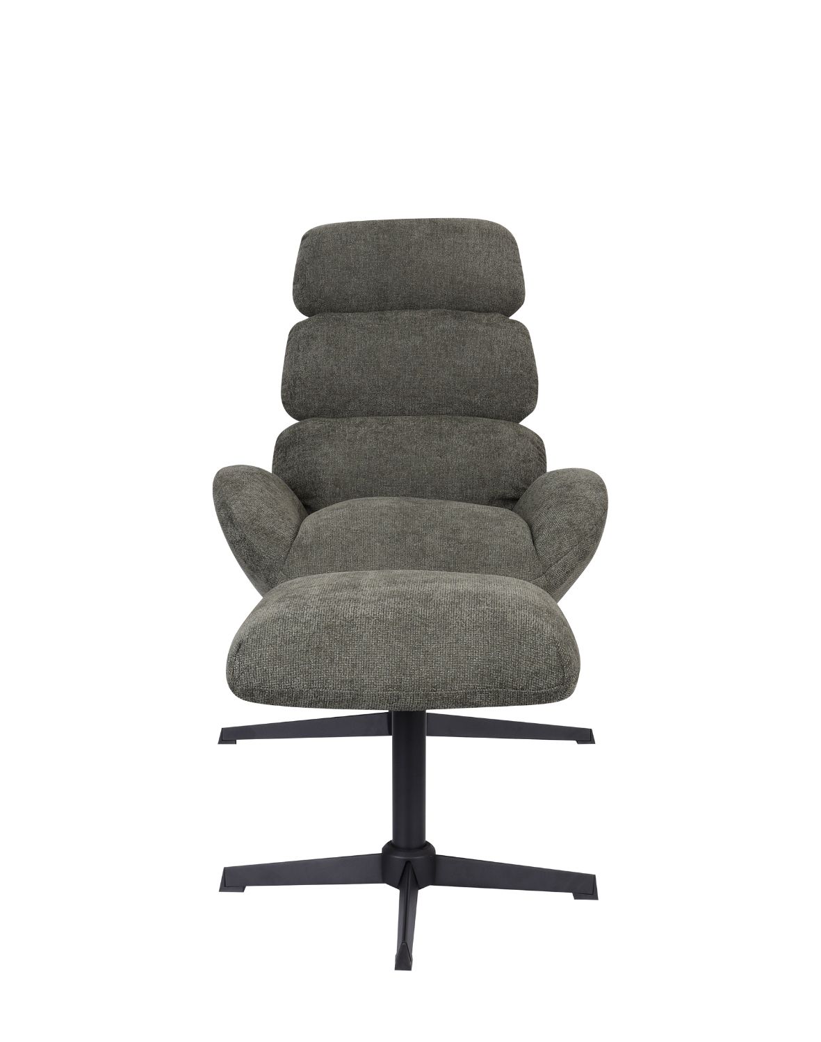 fotel obrotowy cloud z wysokim oparciem, zielony