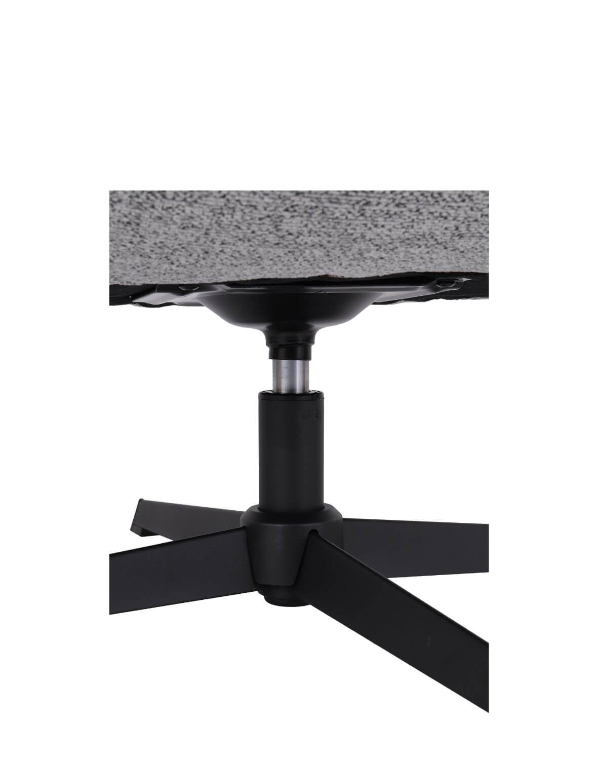 fotel obrotowy cloud z wysokim oparciem, szary