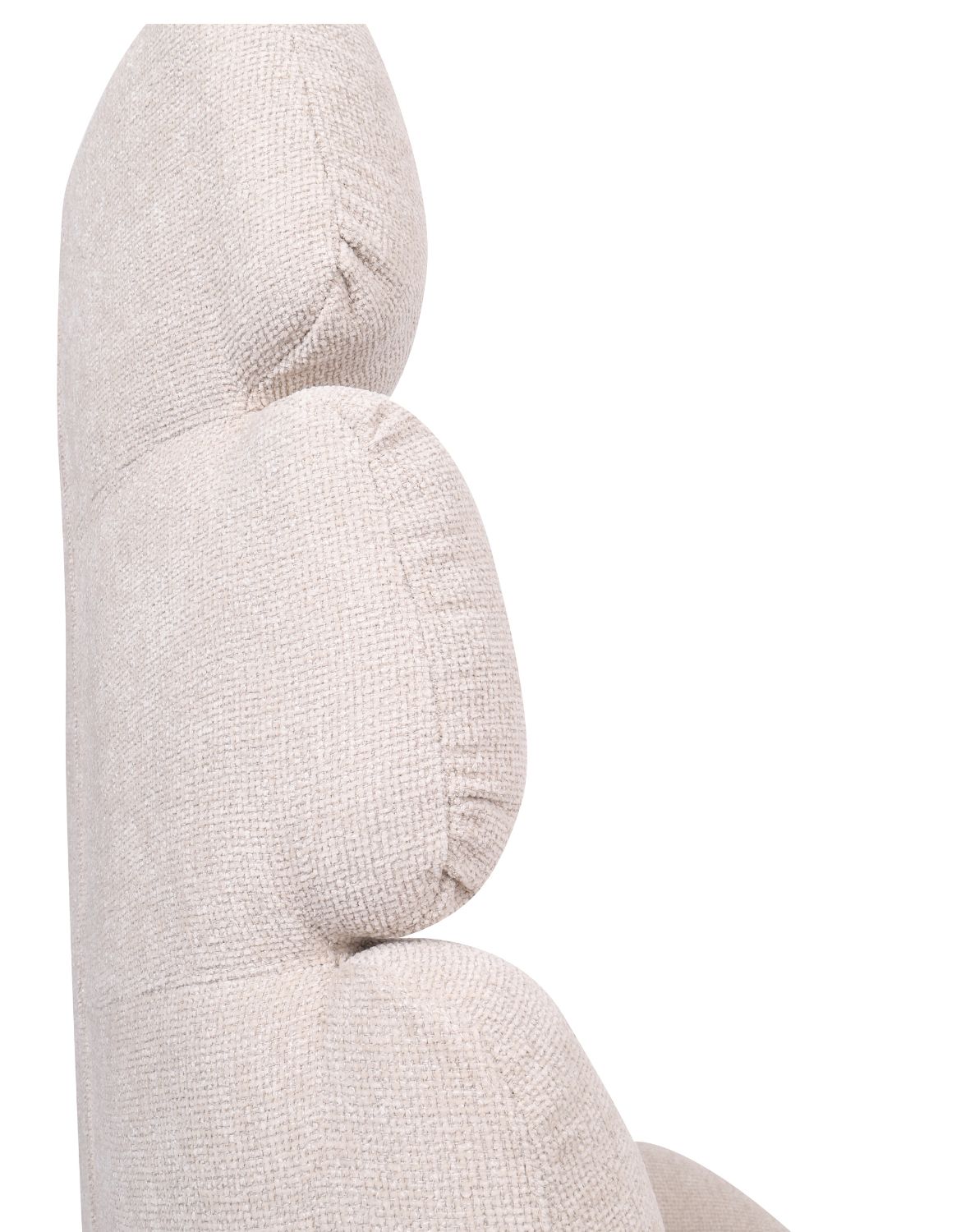 fotel obrotowy cloud z wysokim oparciem, jasnobeżowy (fs80)