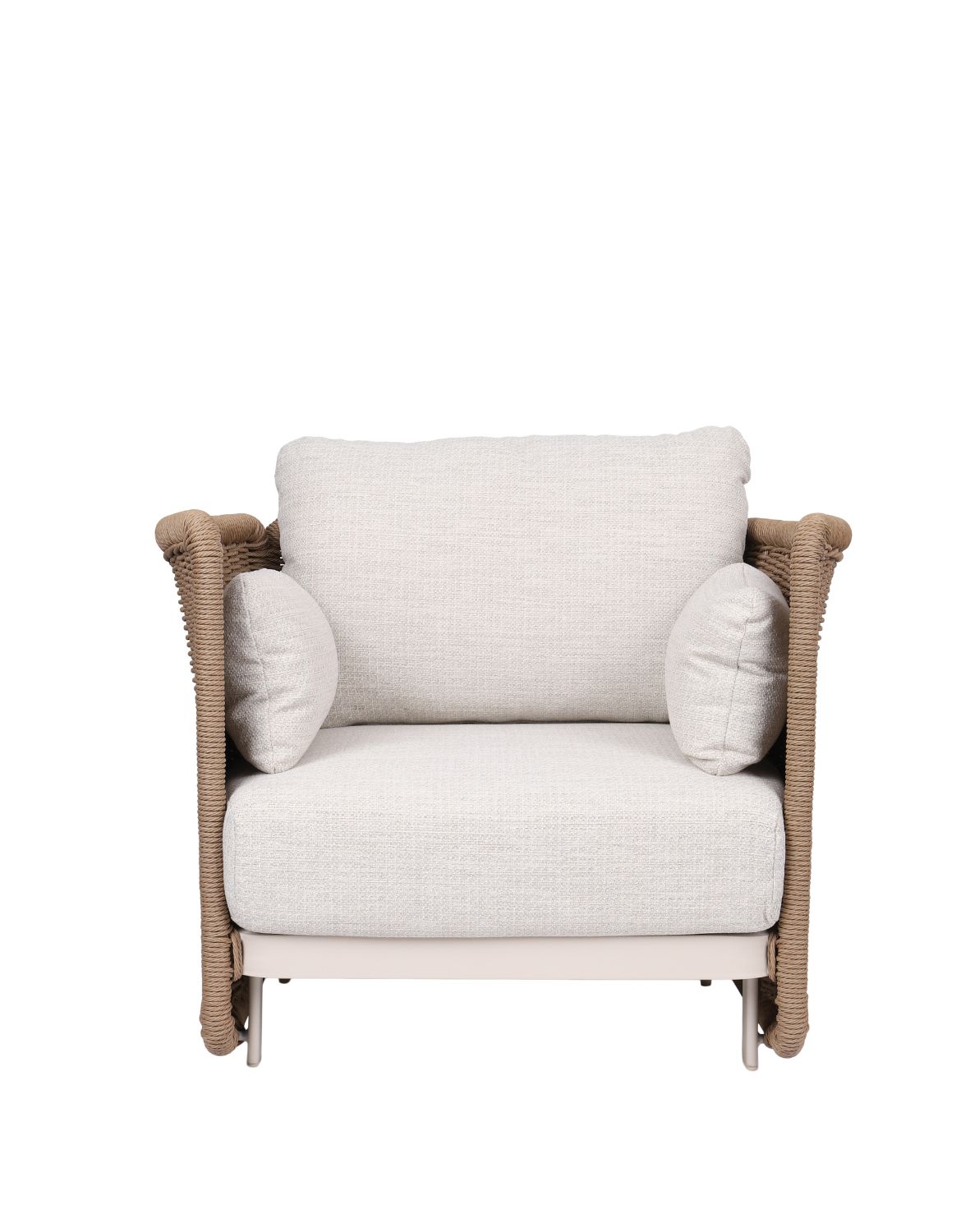 zestaw ogrodowy corsica: 3-osobowa sofa, 2 fotele i stolik kawowy