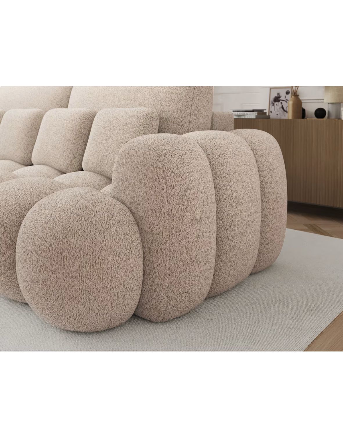 kanapa cotonn z funkcją spania z pojemnikiem