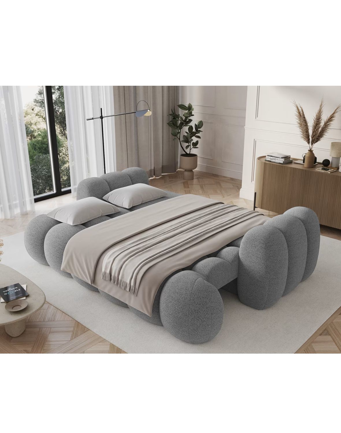 kanapa cotonn z funkcją spania z pojemnikiem