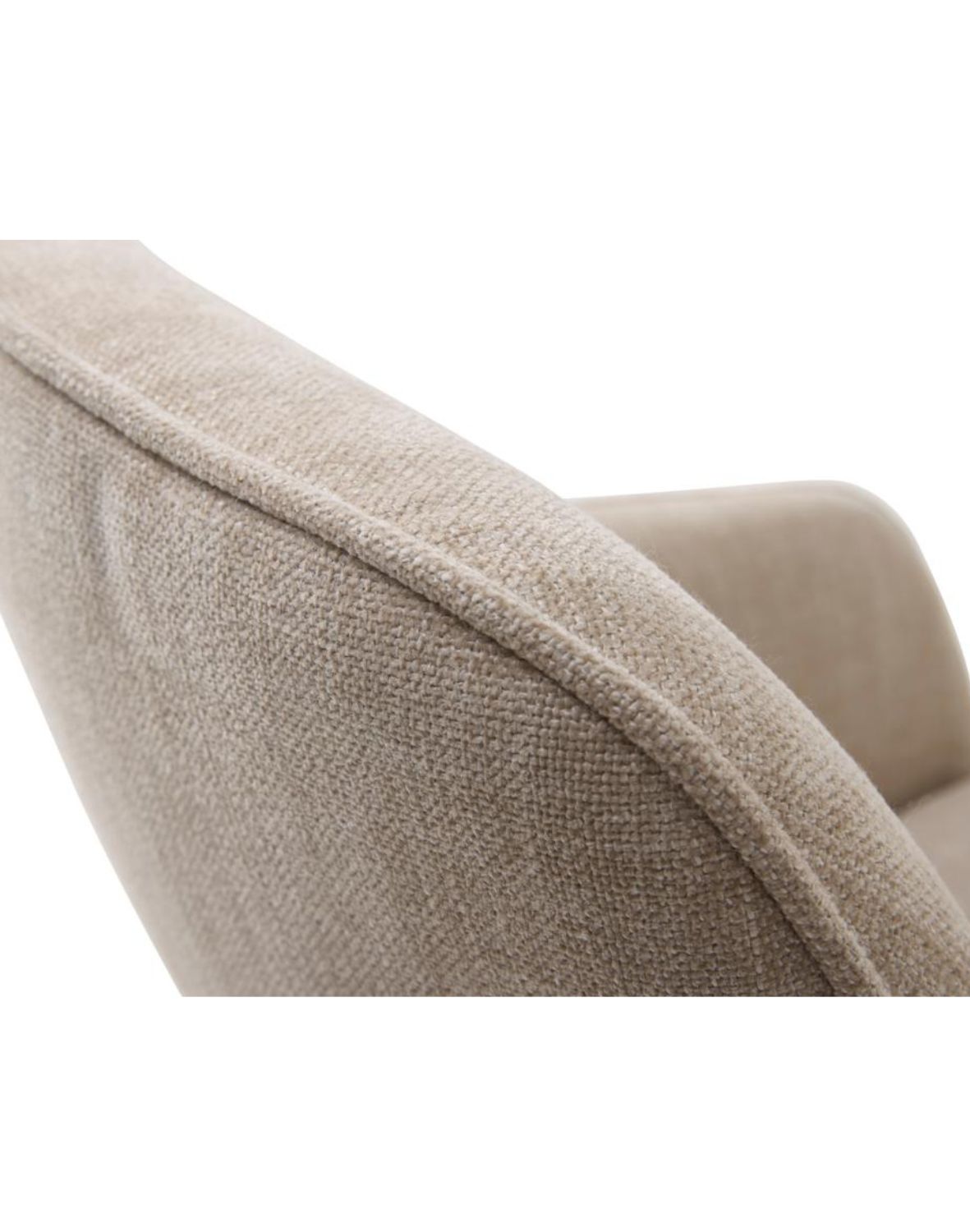 krzesło obrotowe do jadalni cowley, beżowe (54900004)