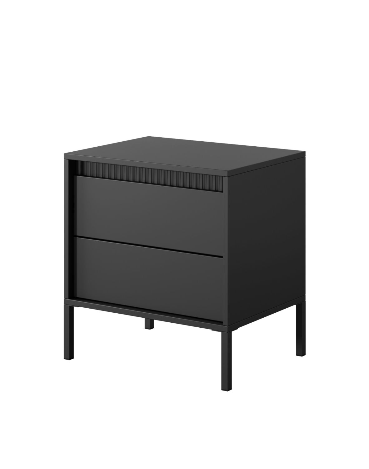 czarna szafka nocna senso