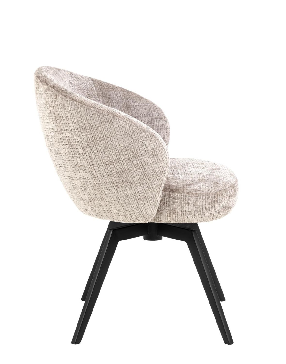 krzesło obrotowe darlene z podłokietnikami, beżowe (09362)