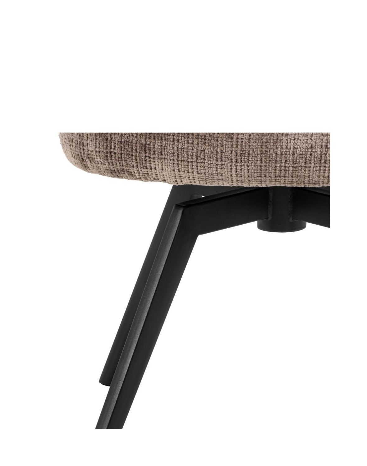 krzesło obrotowe darlene z podłokietnikami, brązowe (09361)