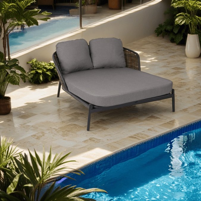 Leżanka ogrodowa Borneo