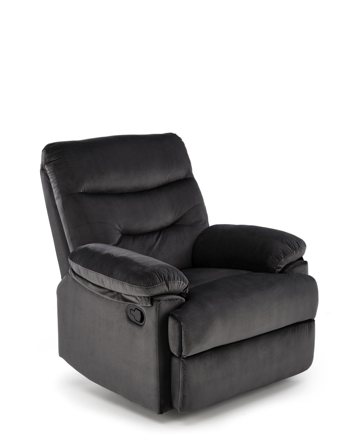 fotel rozkładany z funkcją relax drager, czarny