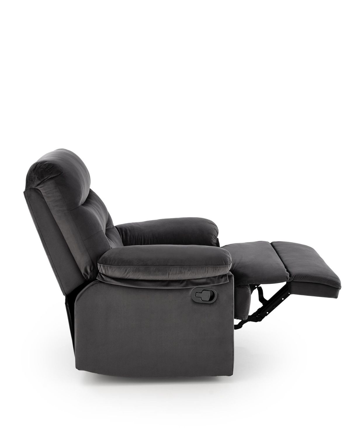 fotel rozkładany z funkcją relax drager, czarny
