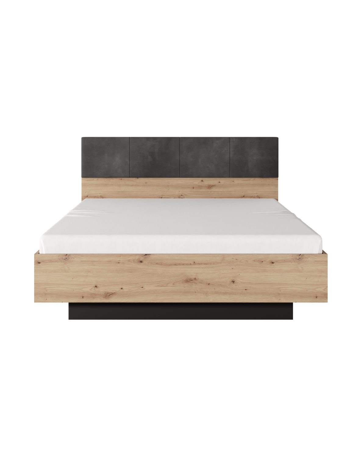 drewniane łóżko z pojemnikiem tally 160