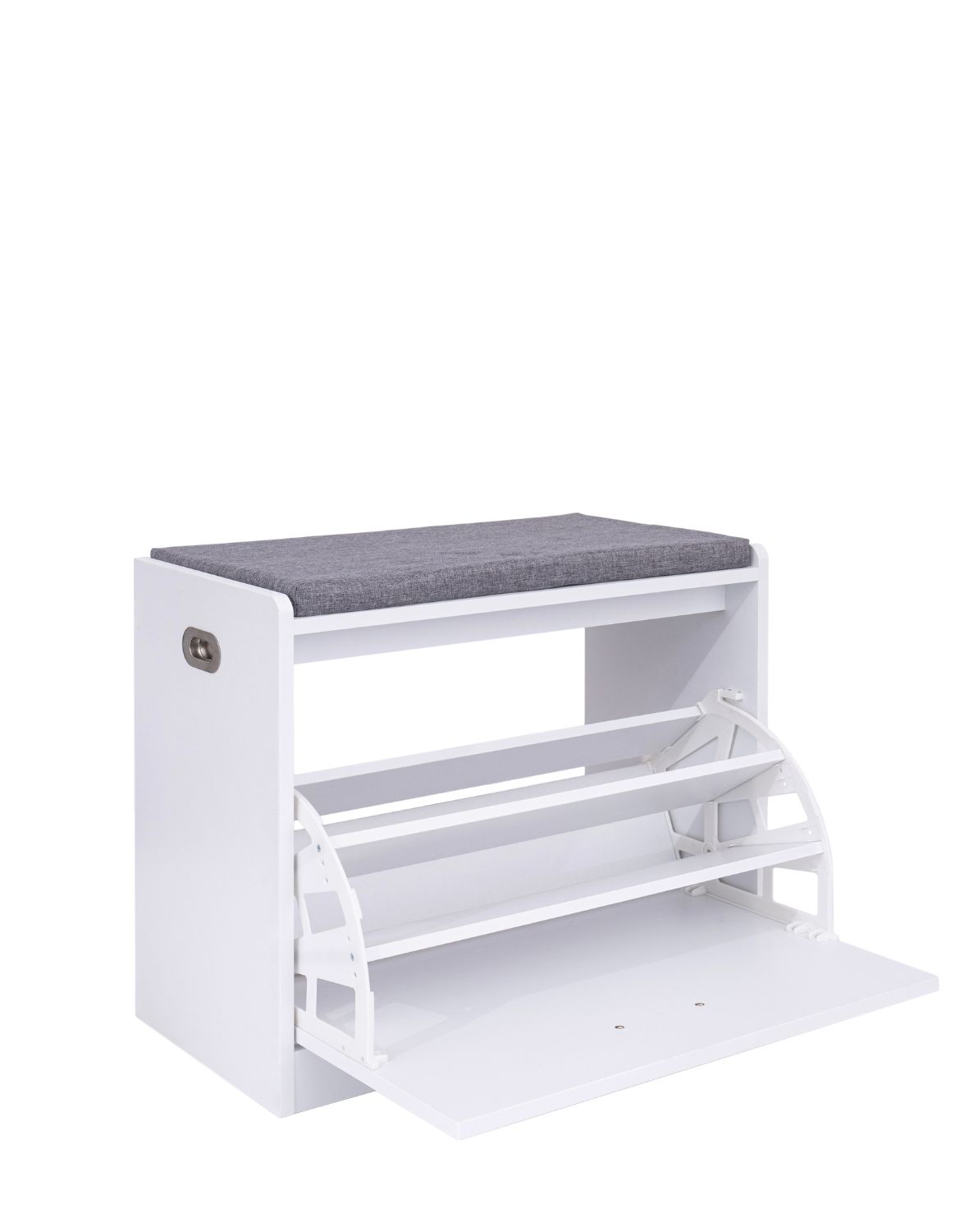 szafka na buty z siedziskiem duna, biała
