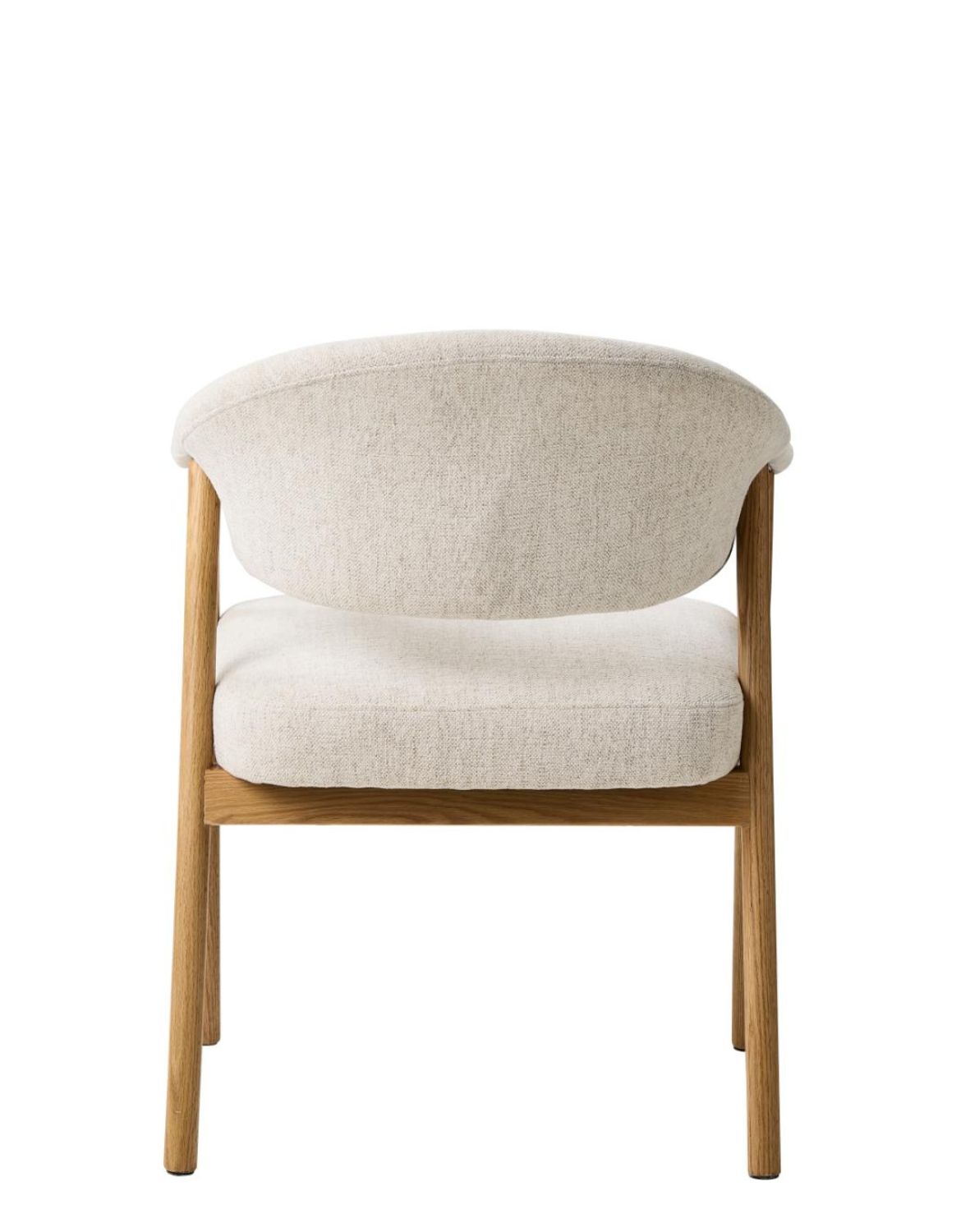 fotel tapicerowany elk, dębowe nogi w stylu skandynawskim (56160000)