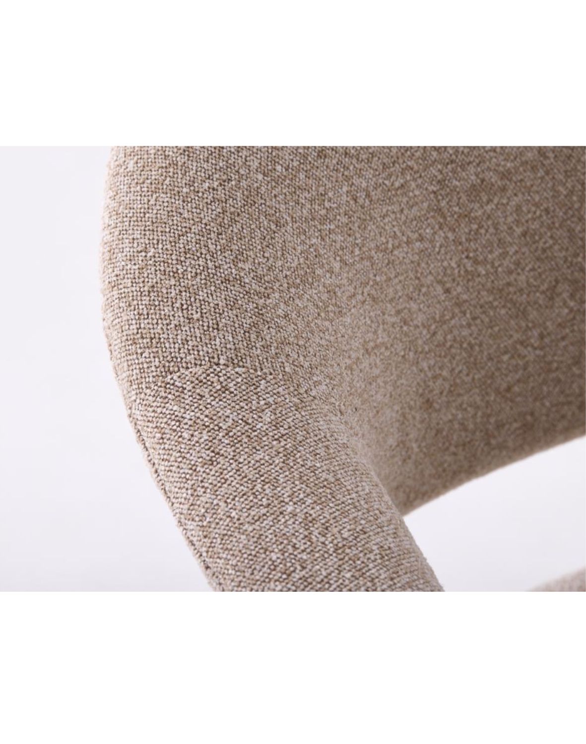 fotel tapicerowany elk, dębowe nogi w odcieniu ciemnej kawy (56160201)