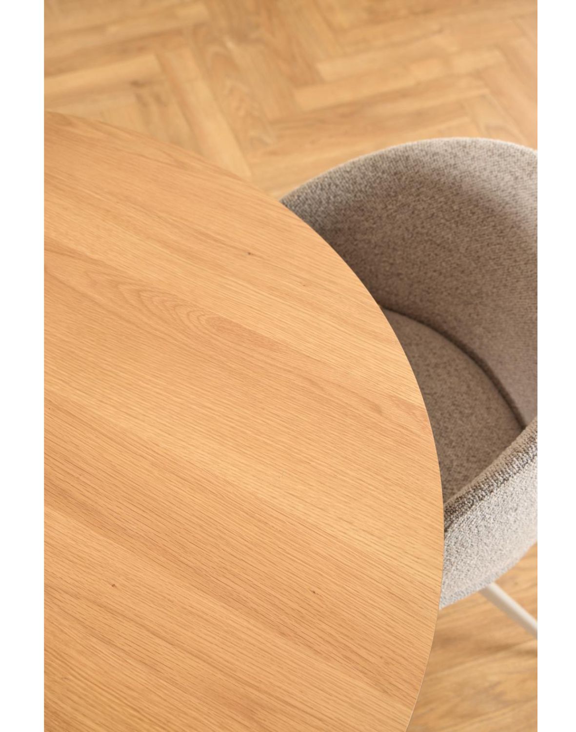 krzesło do jadalni ella, beżowe (09559) z funkcją obrotu