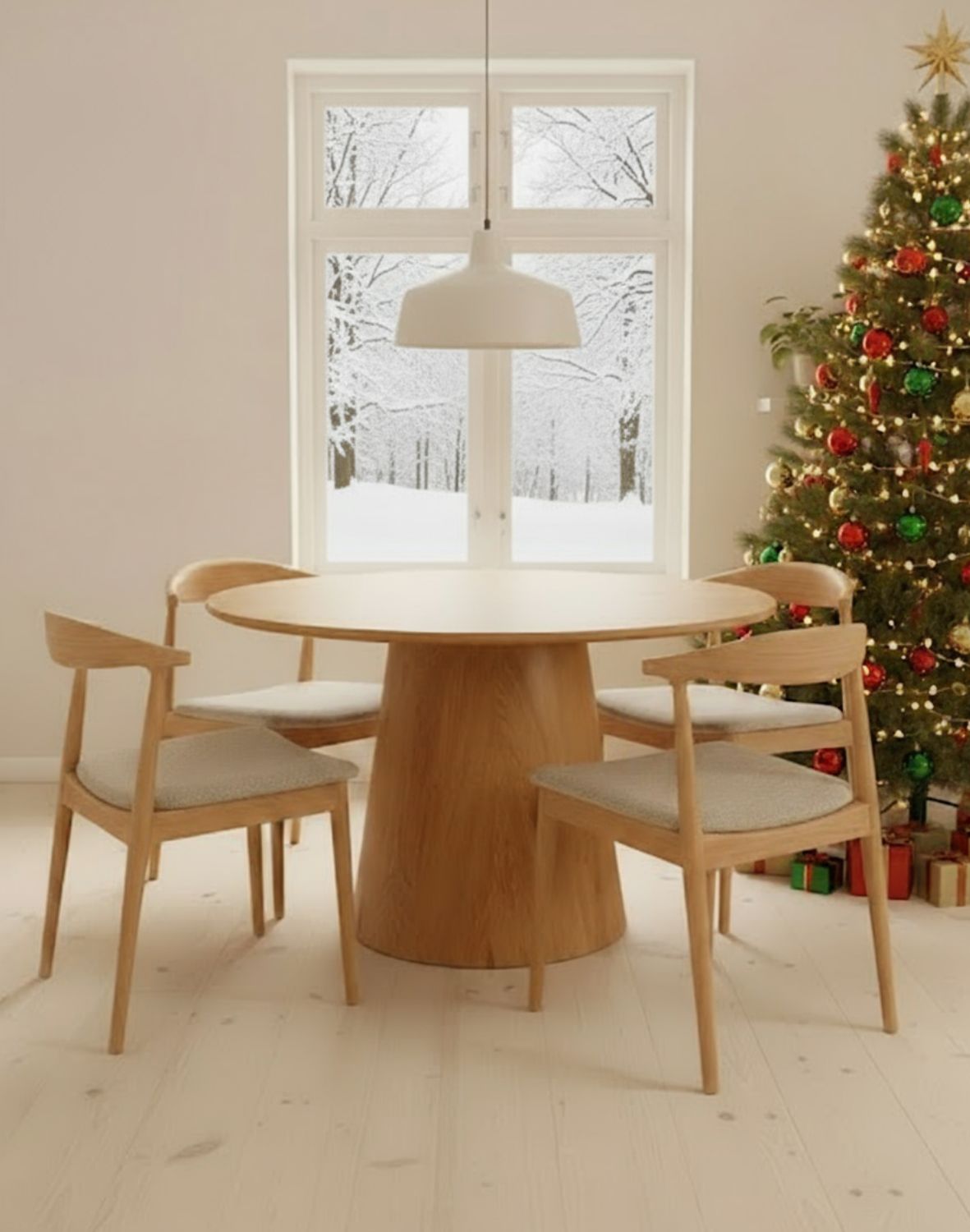 stół okrągły enzo m